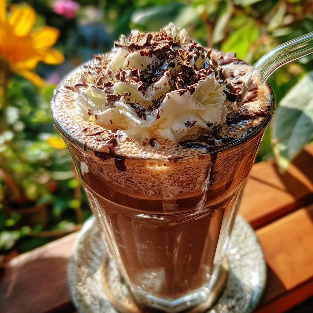 Chocolate-Covered Vanilla Frappe