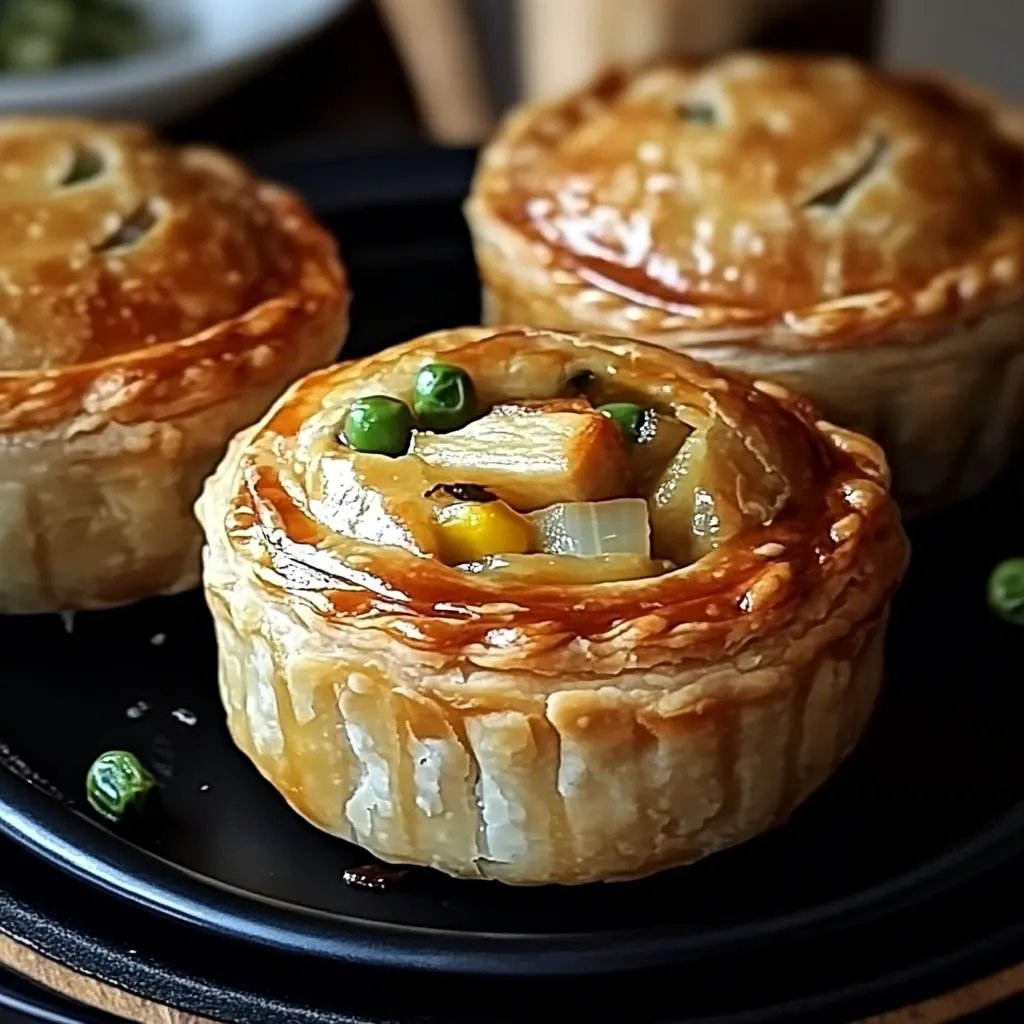 Delicious Mini Chicken Pot Pies