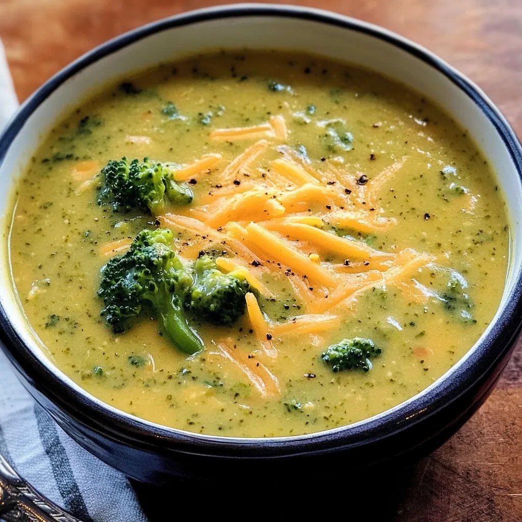 Broccoli Cheddar Soup