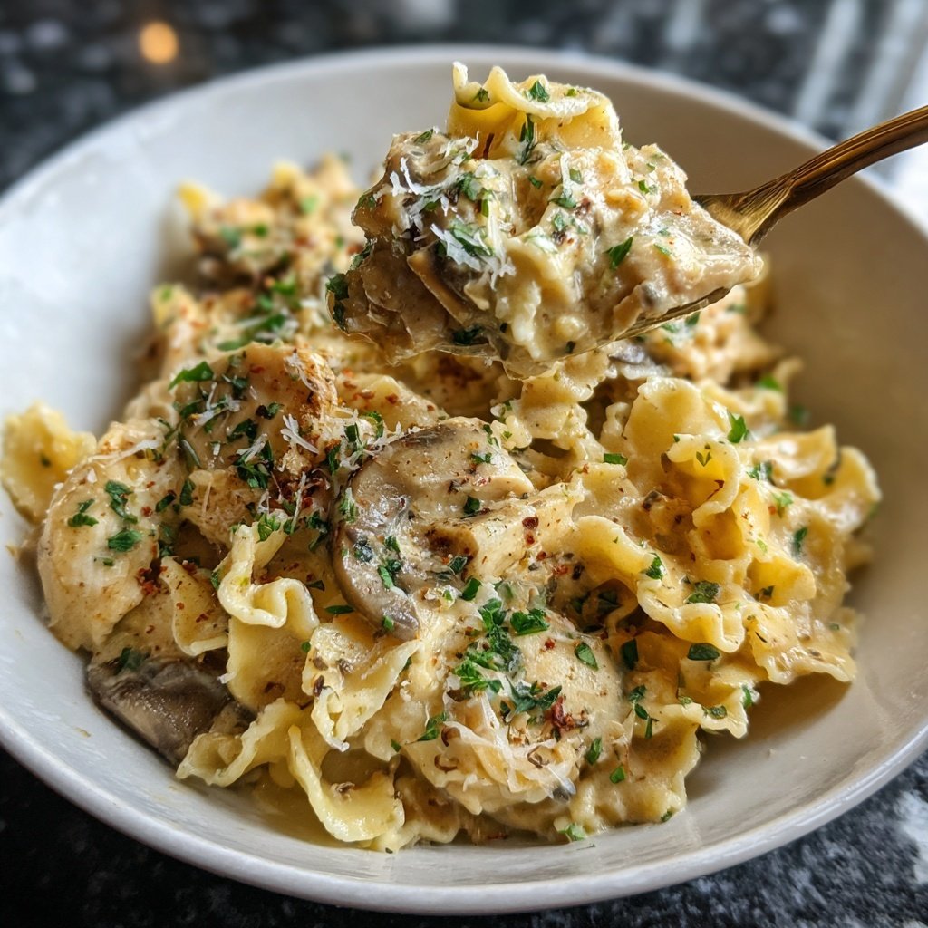 Creamy Chicken and Noodles