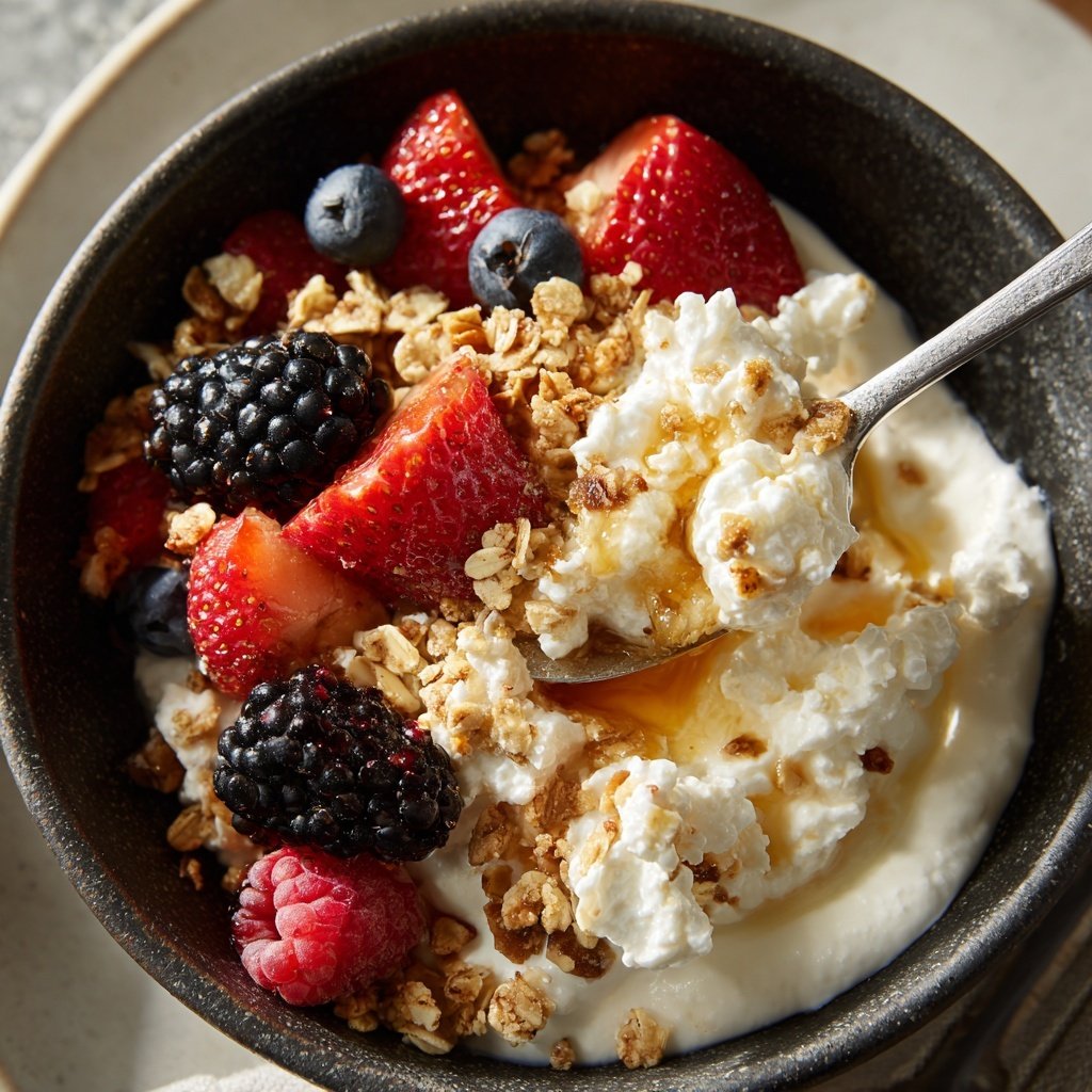 Cottage Cheese Breakfast Bowl