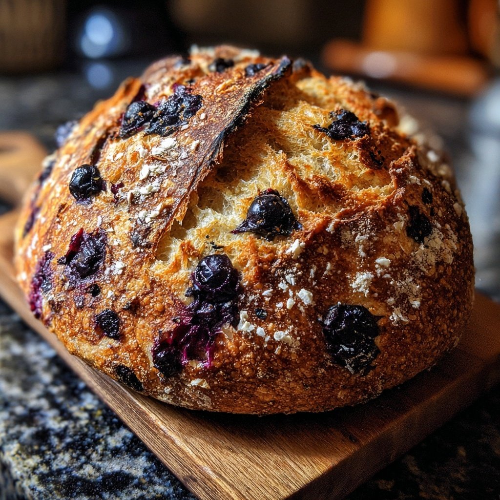 Rustic Blueberry Lemon Sourdough Farm Fresh