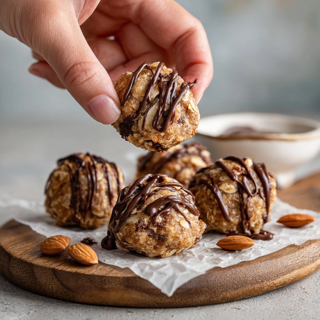 Chocolate Almond Butter Energy Bites