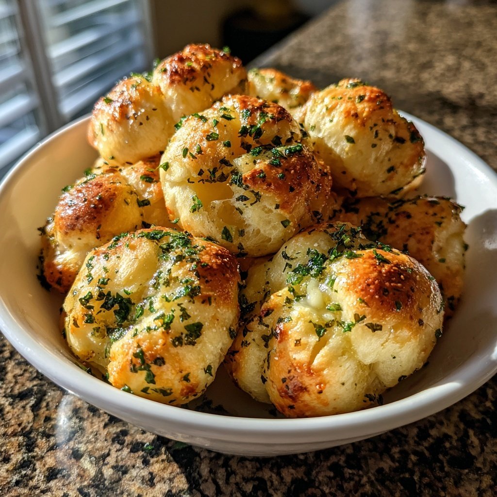 Garlic Knots Chewy Soft