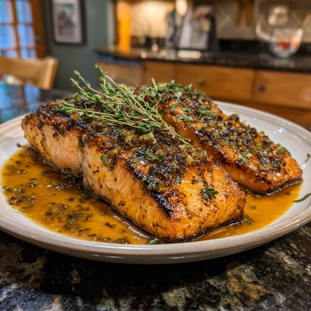 Citrus Glazed Salmon Fillet