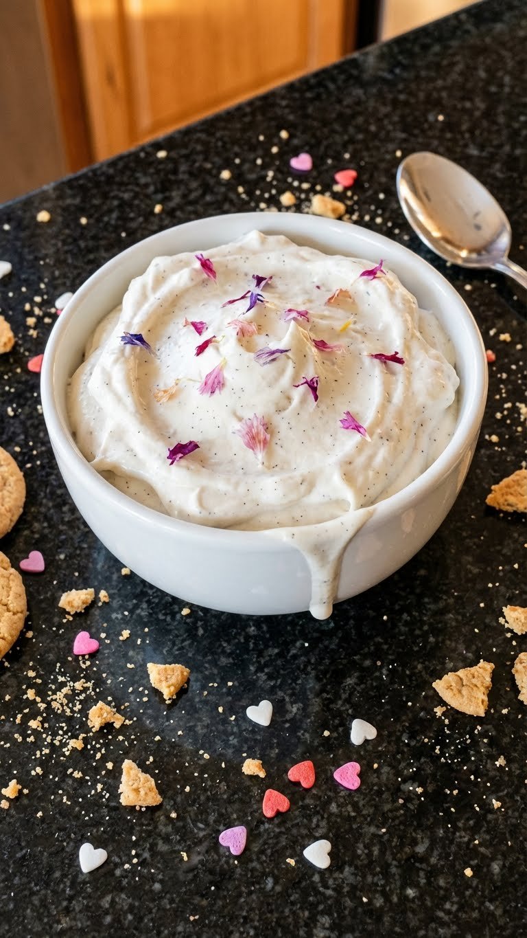 Valentine's Vanilla Blossom Dip