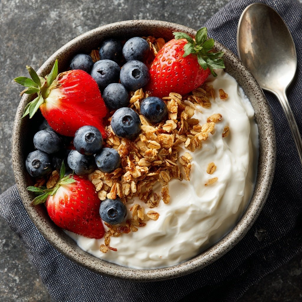 Cottage Cheese Fruit Bowl