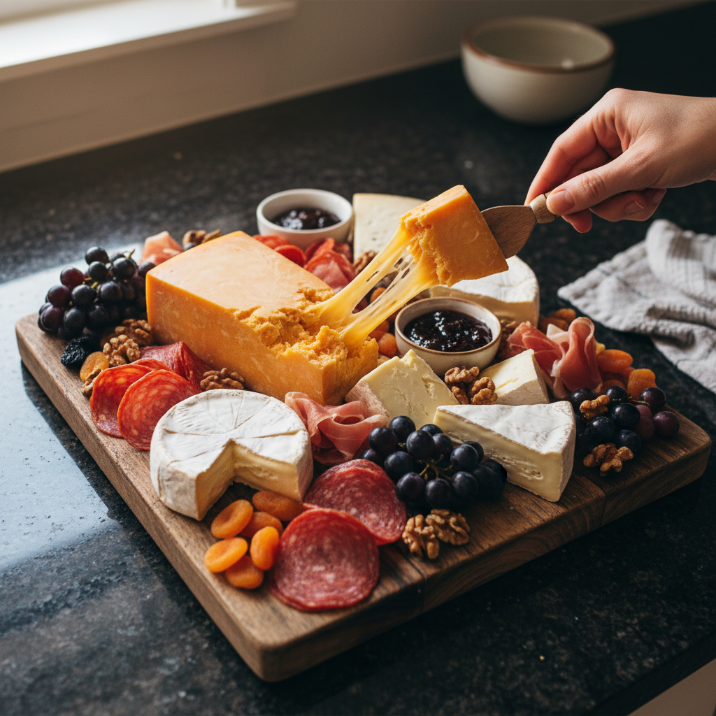 Artisan Cheese and Meat Board