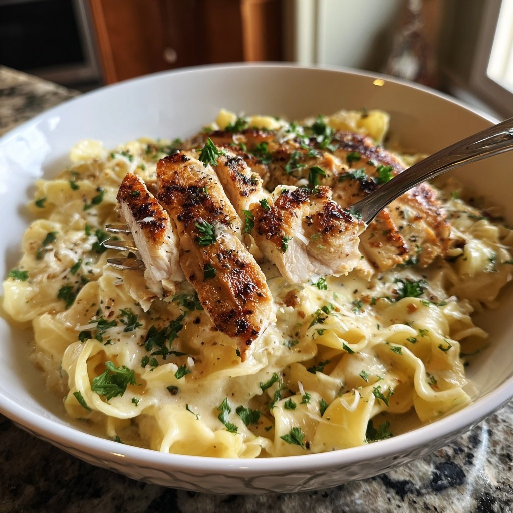 Chicken Buttered Noodles