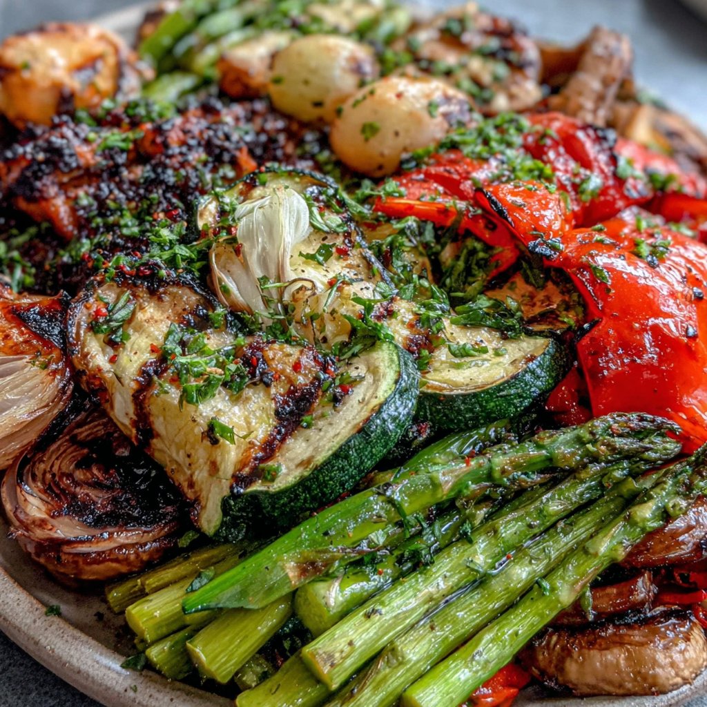 Grilled Veggie Lunch Platter