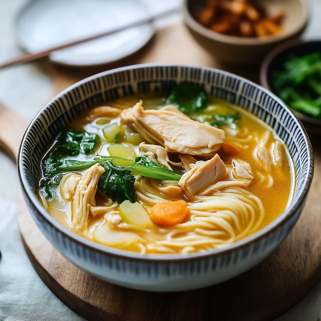 Chinese Chicken Noodle Soup