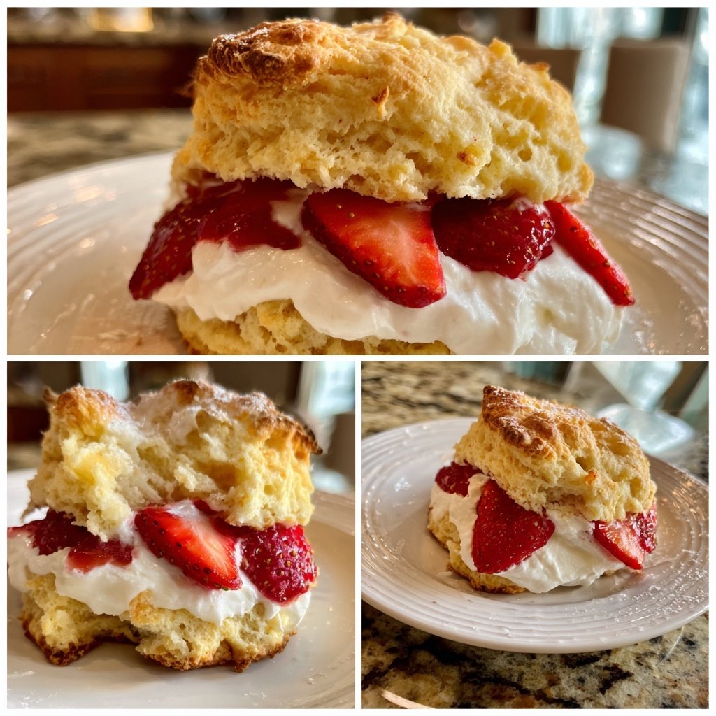 Gluten-Free Strawberry Shortcake Biscuits