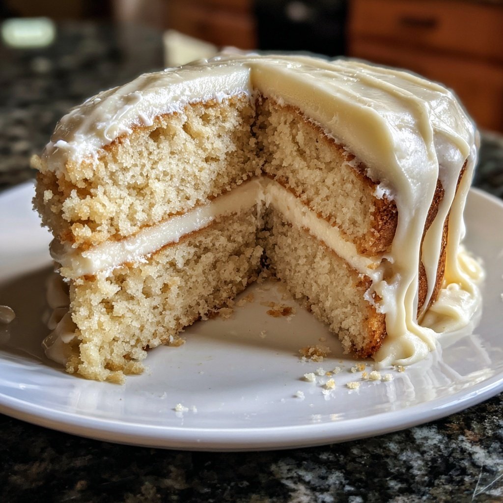 The Best Classic Vanilla Cake