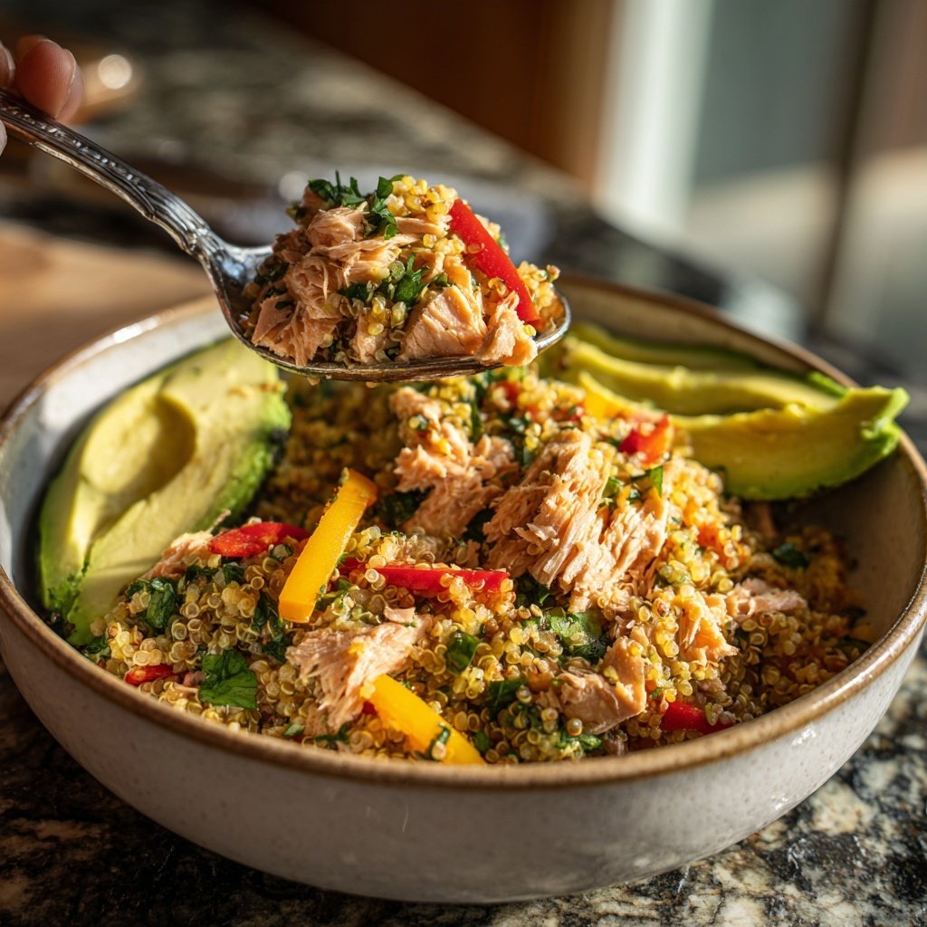 Salmon Quinoa Power Bowl