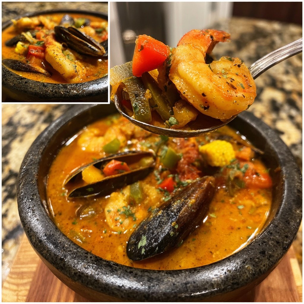 One-Pot Spicy Spanish Seafood Stew