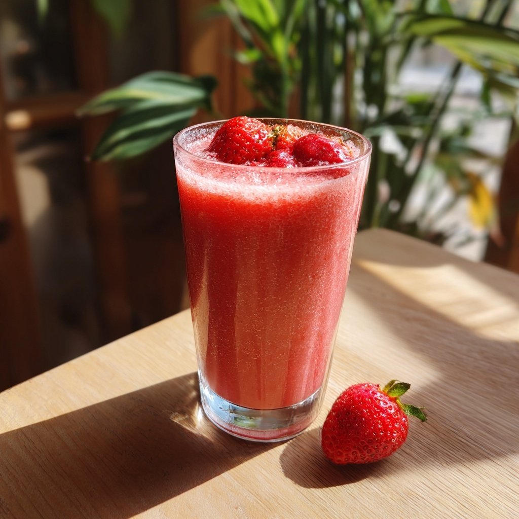 Coconut Cream Strawberry Smoothie