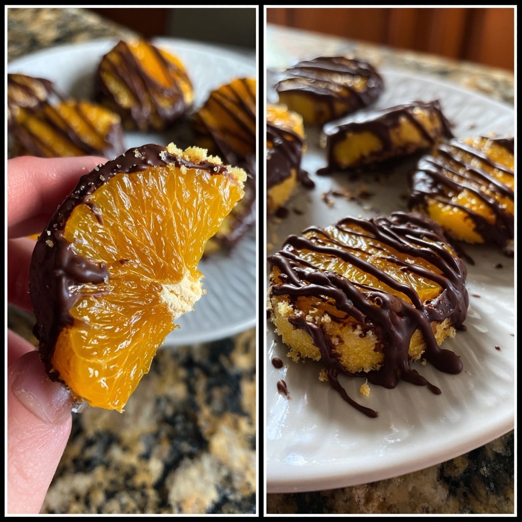Chocolate Dipped Citrus Slices