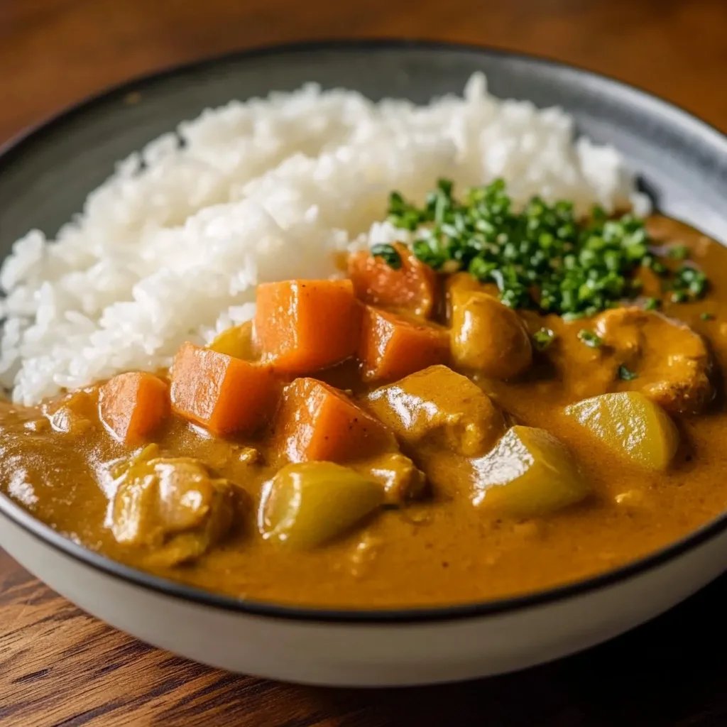 Japanese Curry on Rice
