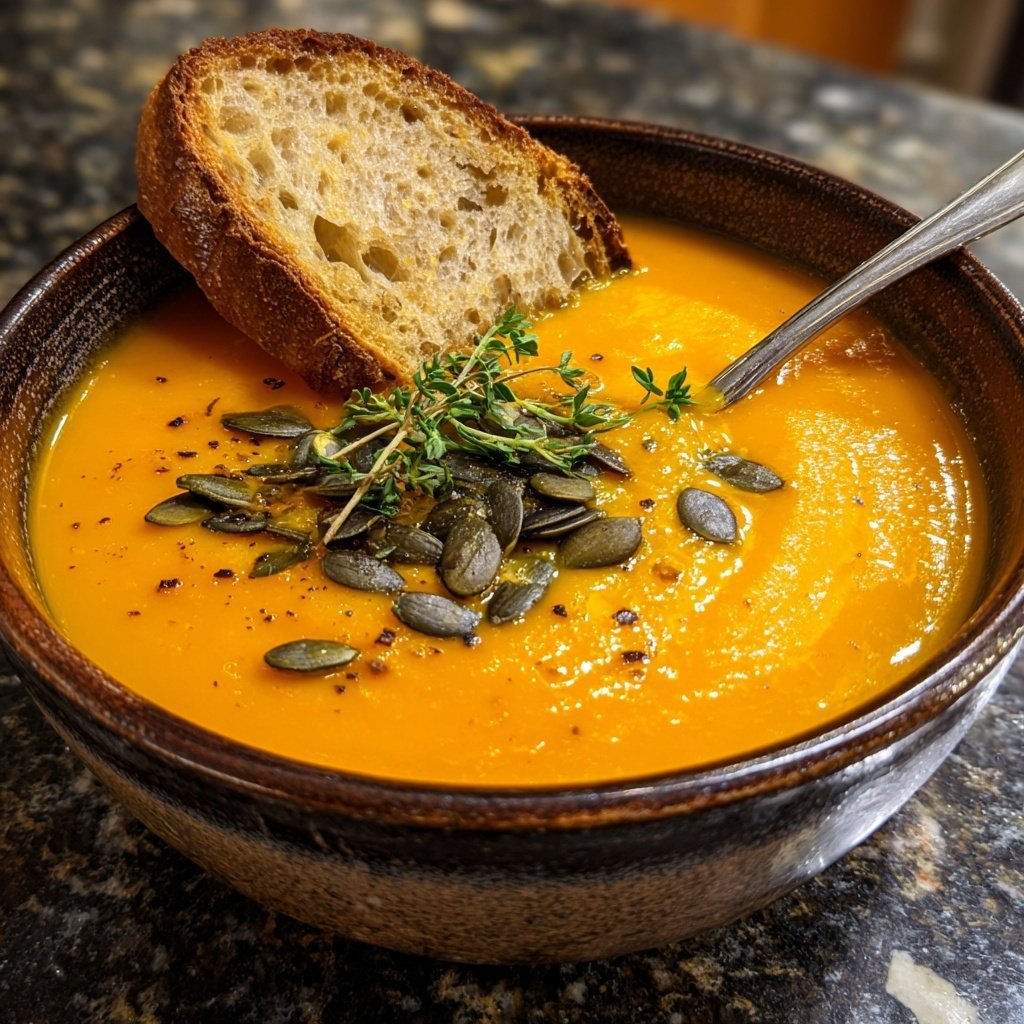 Savory Butternut Squash Soup