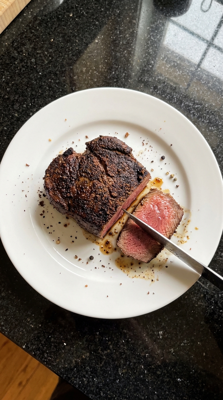 Coffee Rubbed Filet Mignon
