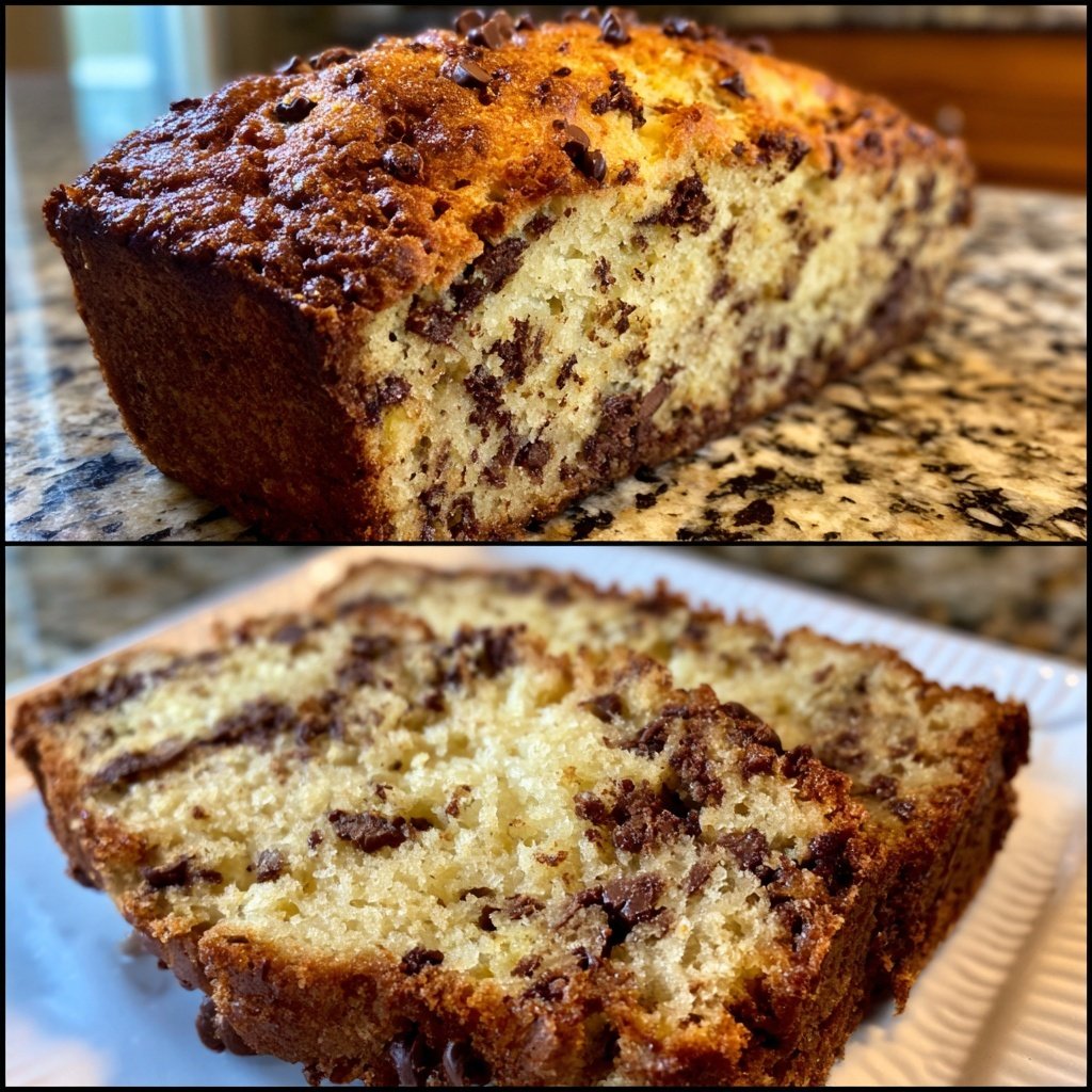 Chocolate Orange Banana Bread