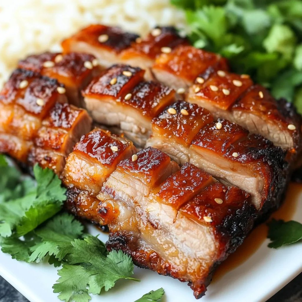 Crispy Chinese Roast Beef Belly