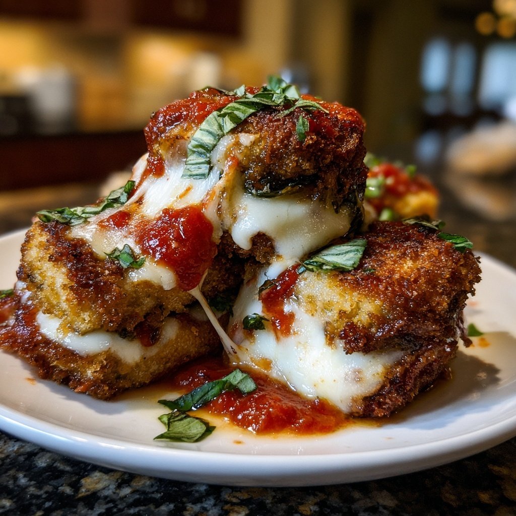 Eggplant Parmesan Sliders