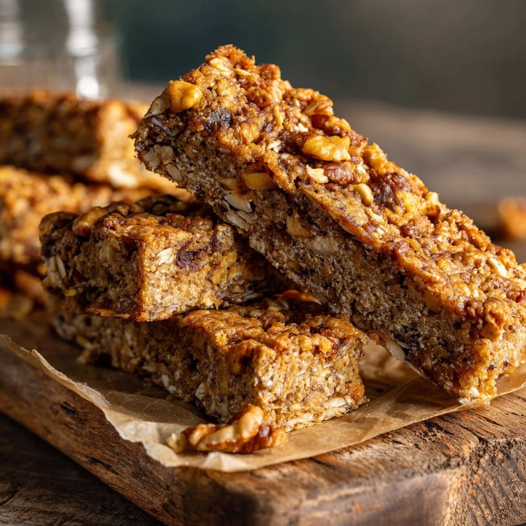 Nutty Banana Power Bars