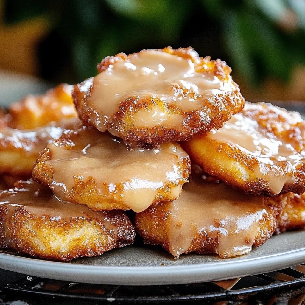 Mini Cinnamon Apple Fritters