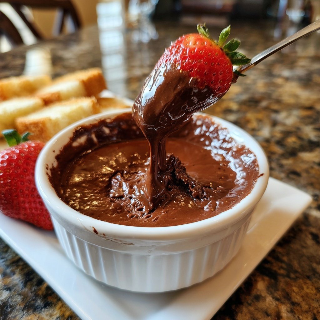 Irresistible Tiramisu Chocolate Fondue