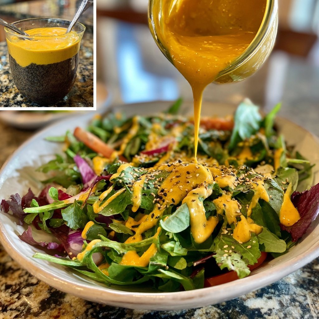 Lemon Tahini Salad Vinaigrette