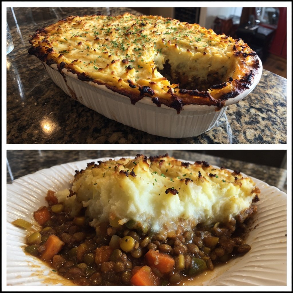 Savory Lentil Shepherd's Pie