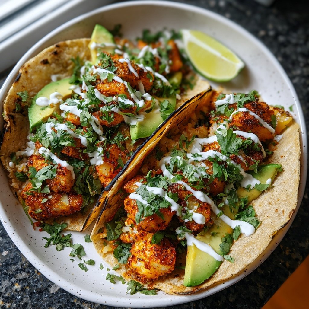 Air Fryer Fish Taco Bowls