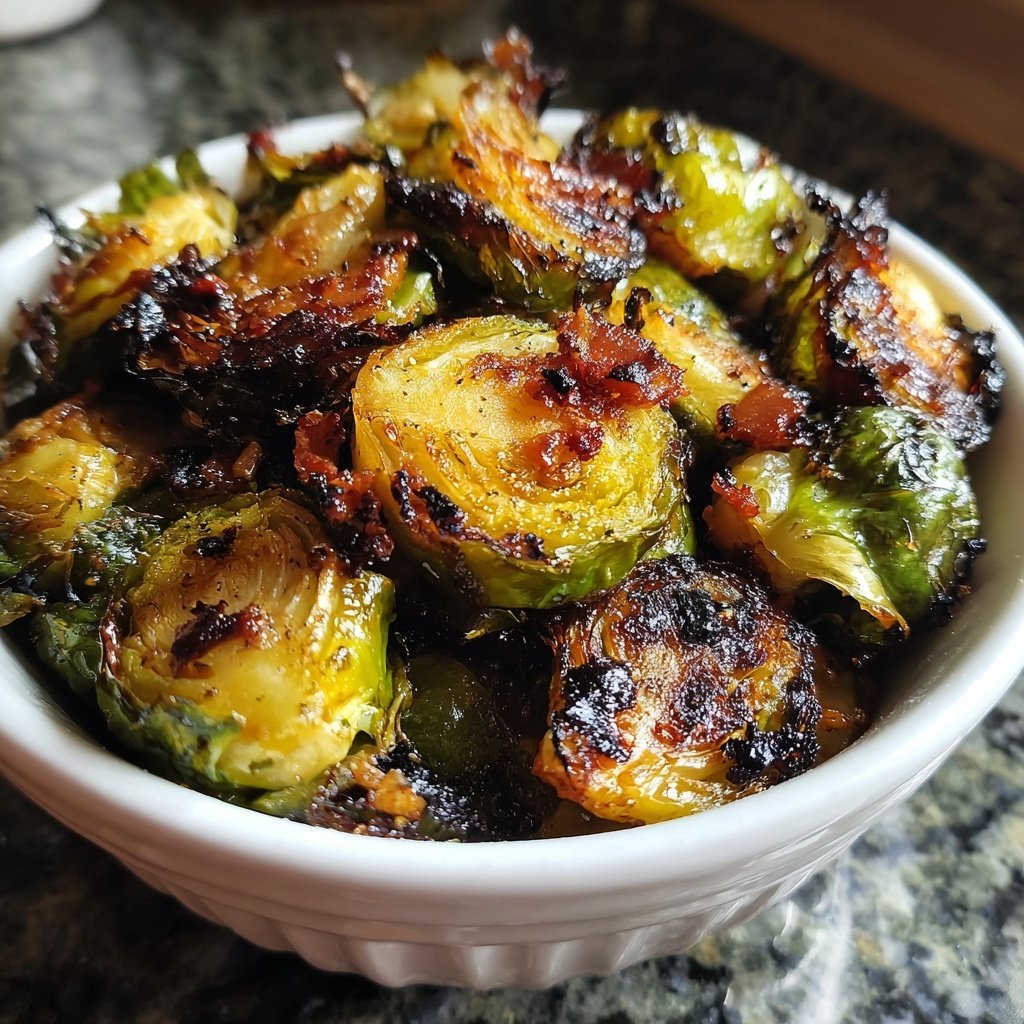 Crispy Roasted Brussels Sprouts