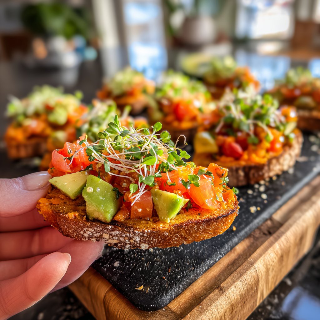 Sweet Potato Toast Toppings
