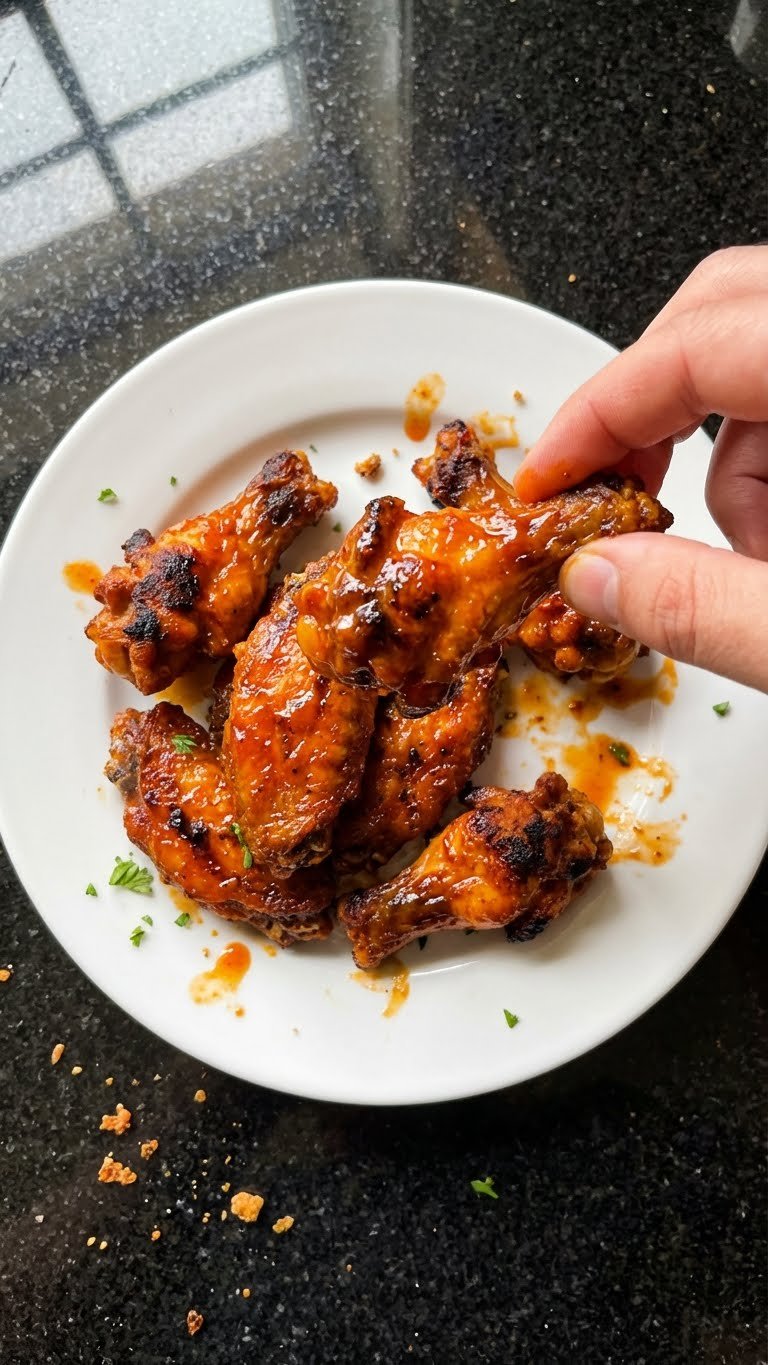 Crispy Buffalo Chicken Love Wings